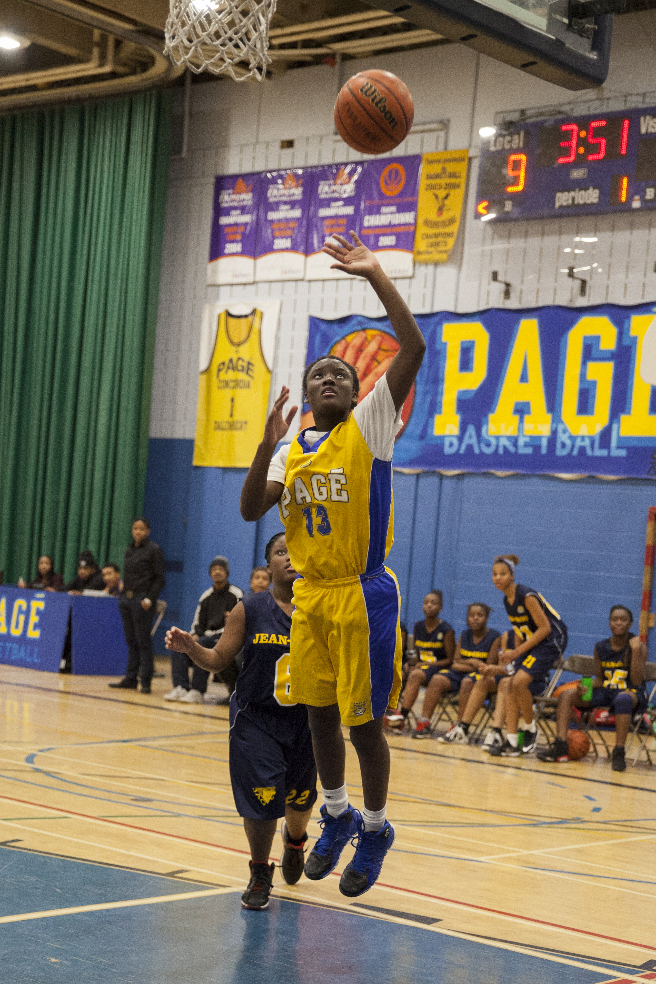 Équipe féminine Basket-Pagé