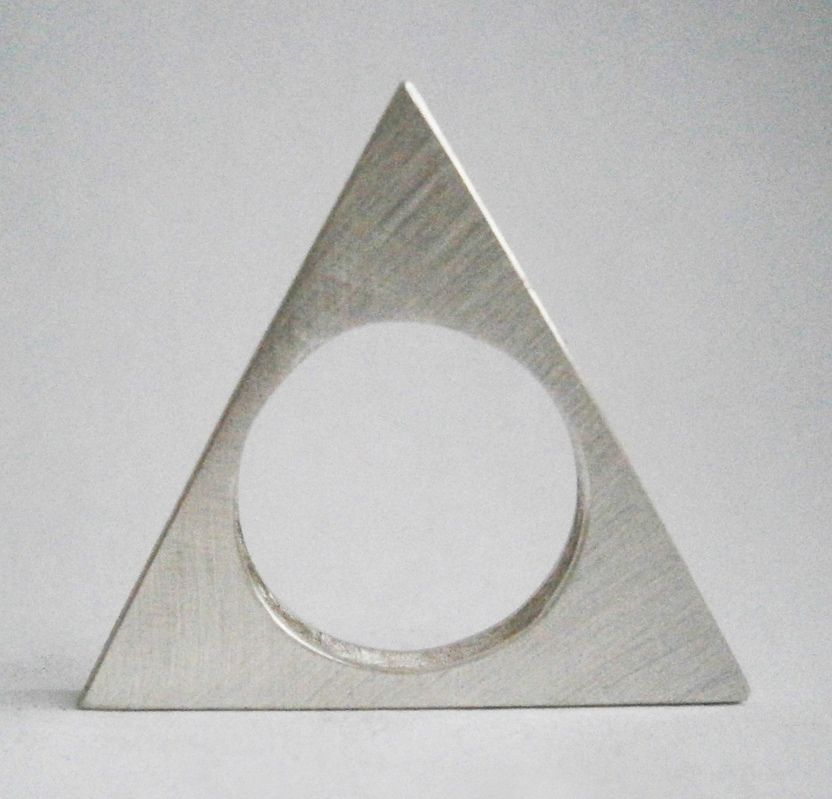 bijou bague triangle
