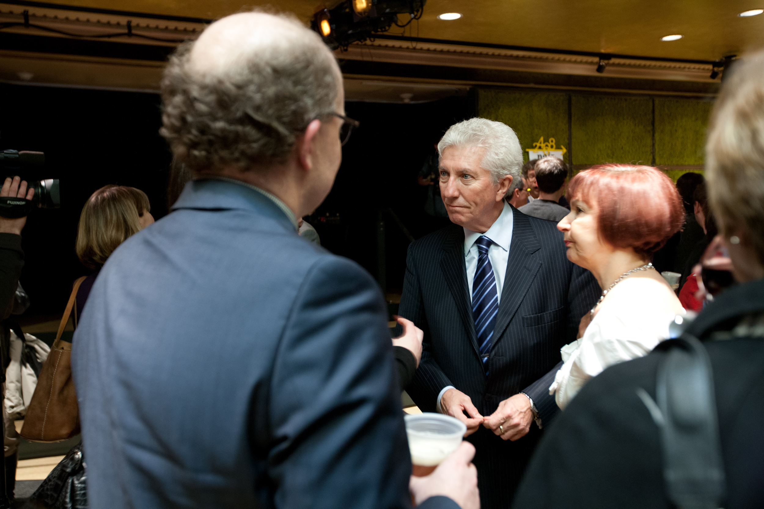Gilles Duceppe était présent avec son épouse pour rendre hommage aux victimes de Polytechnique.