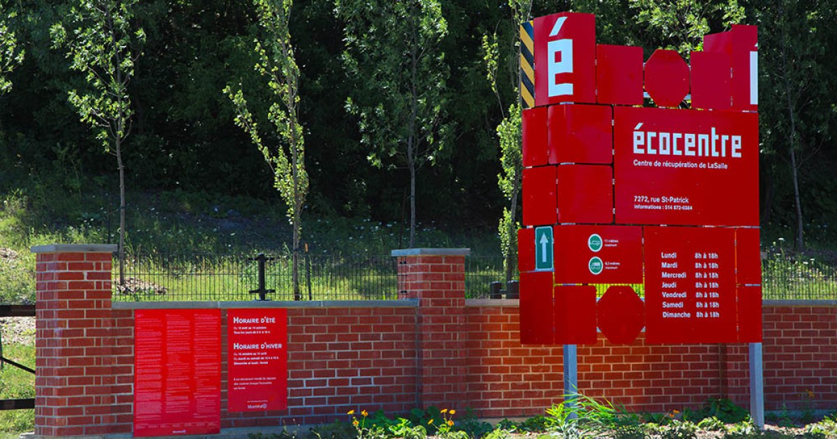Les écocentres maintenant ouverts sept jours sur sept