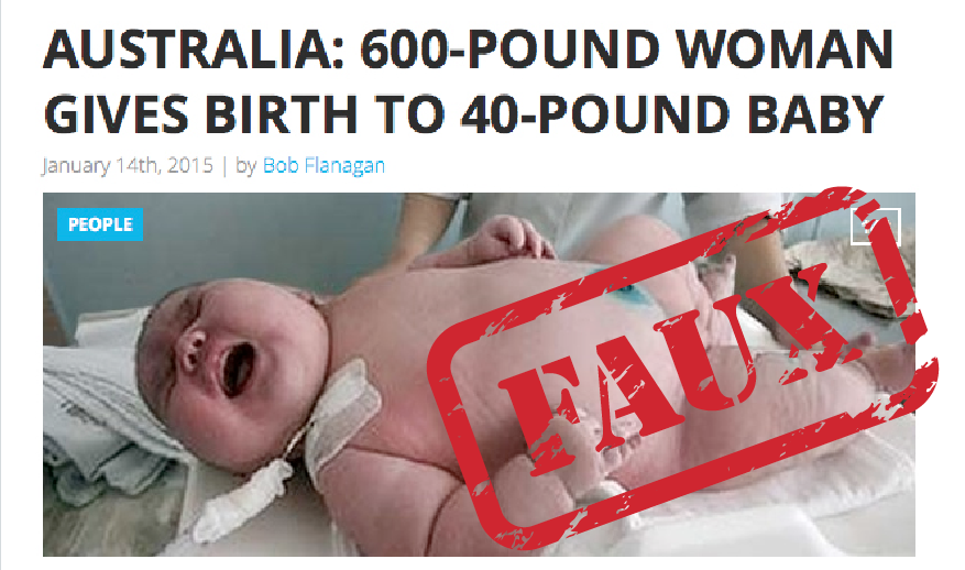 Non Une Australienne De 600 Lbs N A Pas Donne Naissance A Un Bebe De 40 Lbs Non Une Australienne De 600 Lbs N A Pas Donne Naissance A Un Bebe De 40 Lbs