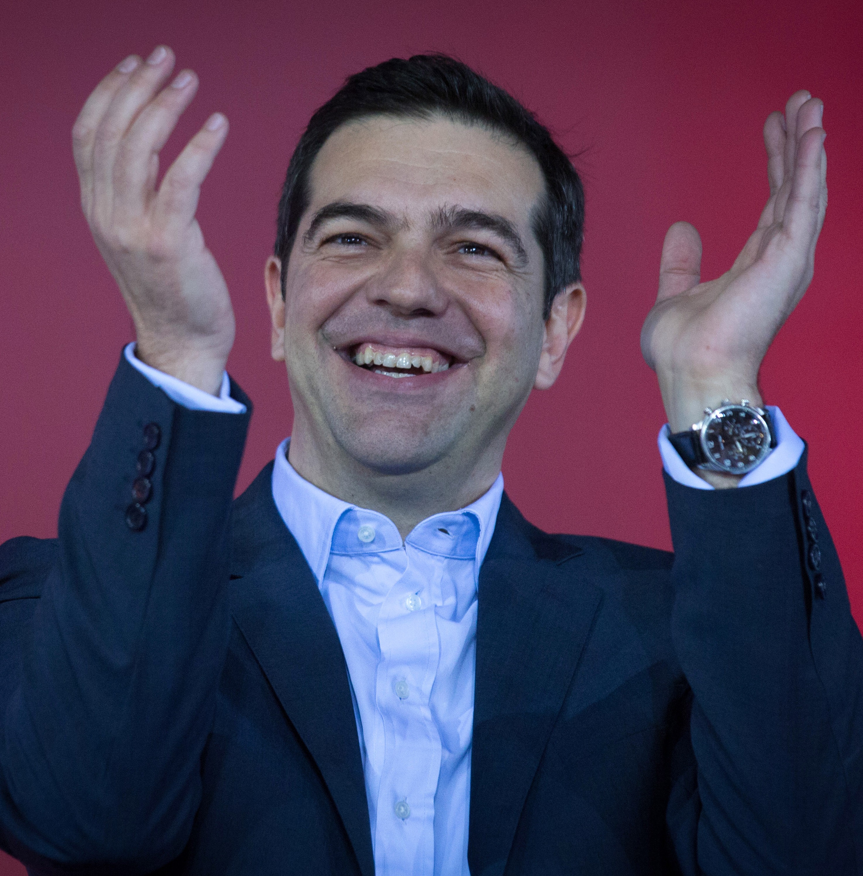 Syriza Party Rally Before This Weekend's General Election