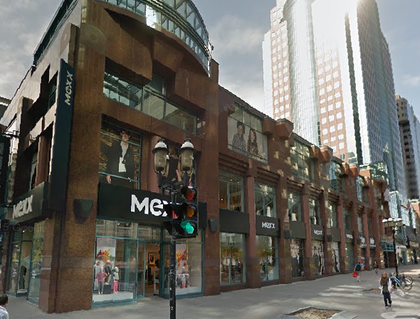 Le Mexx de la Place Montr&eacute;al Trust l'automne dernier, avant que la nouvelle de sa fermeture ne soit annonc&eacute;e.