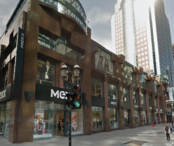 Le Mexx de la Place Montréal Trust l'automne dernier, avant que la nouvelle de sa fermeture ne soit annoncée.