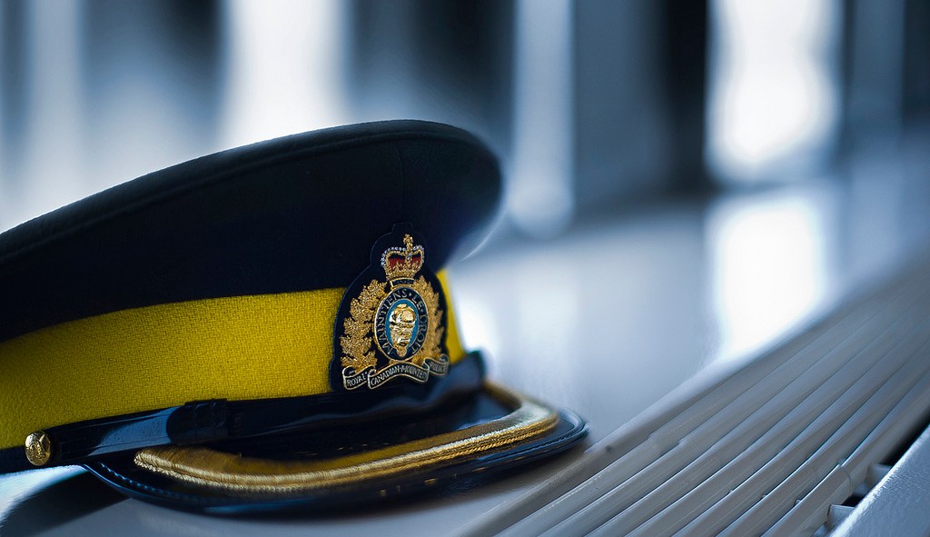 Une casquette de la Gendarmerie royale du Canada