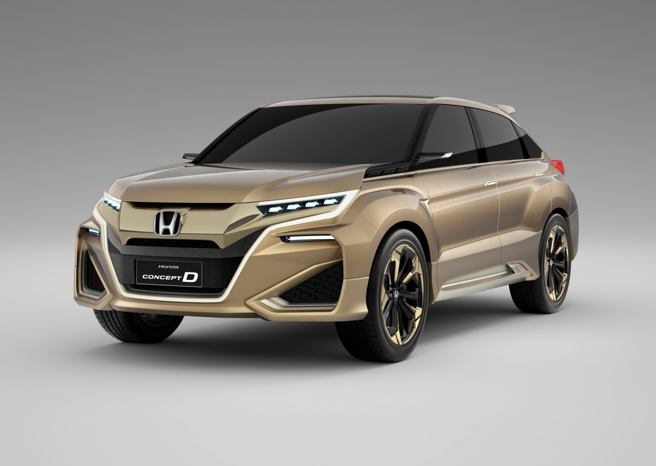 Honda Exhibits World Premiere of Concept D at Auto Shanghai 2015