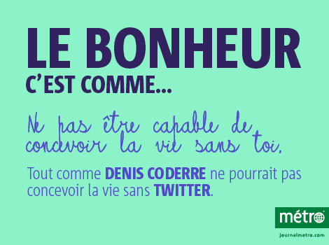 Carte postale spécial bonheur