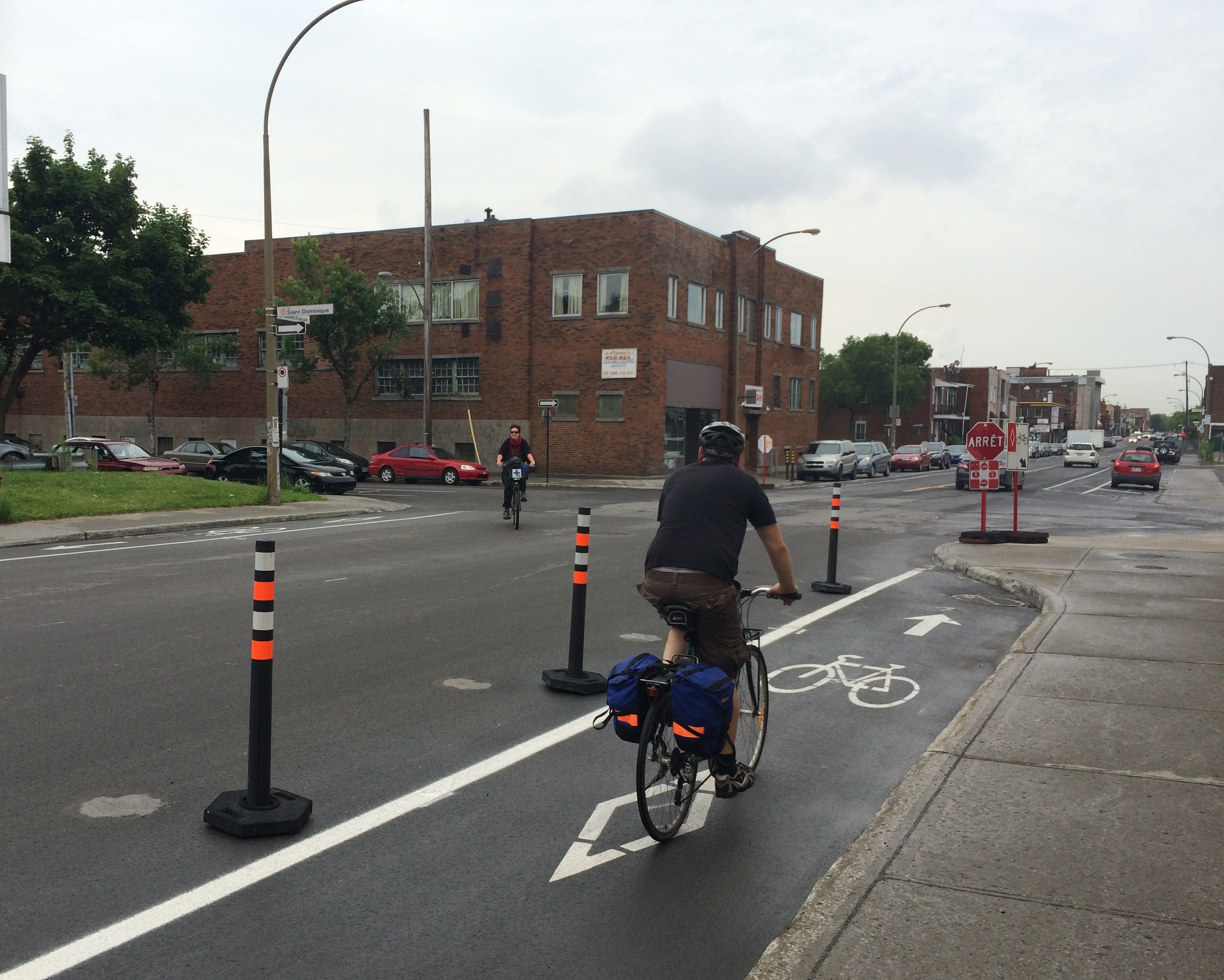 piste cyclable saint laurent