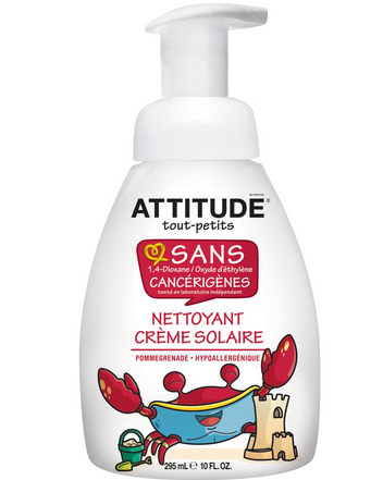 nettoyant crème solaire