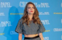 Nat Wolff and Cara Delevingne Paper Cities Photocall in Madrid