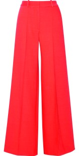 Milly cady wide leg pants