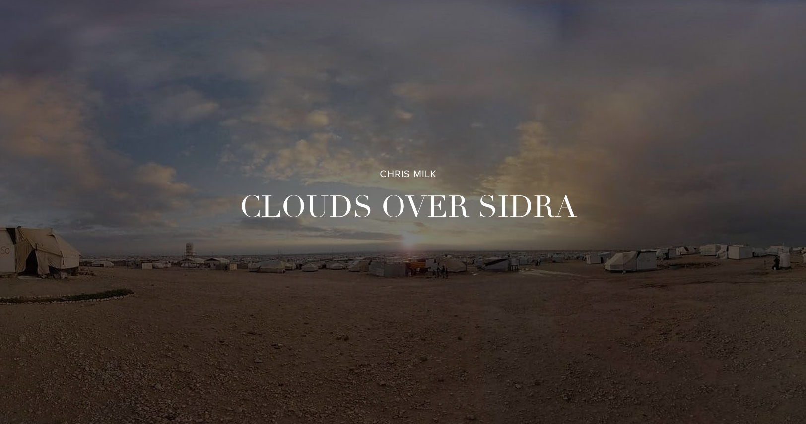CLOUDS OVER SIDRA