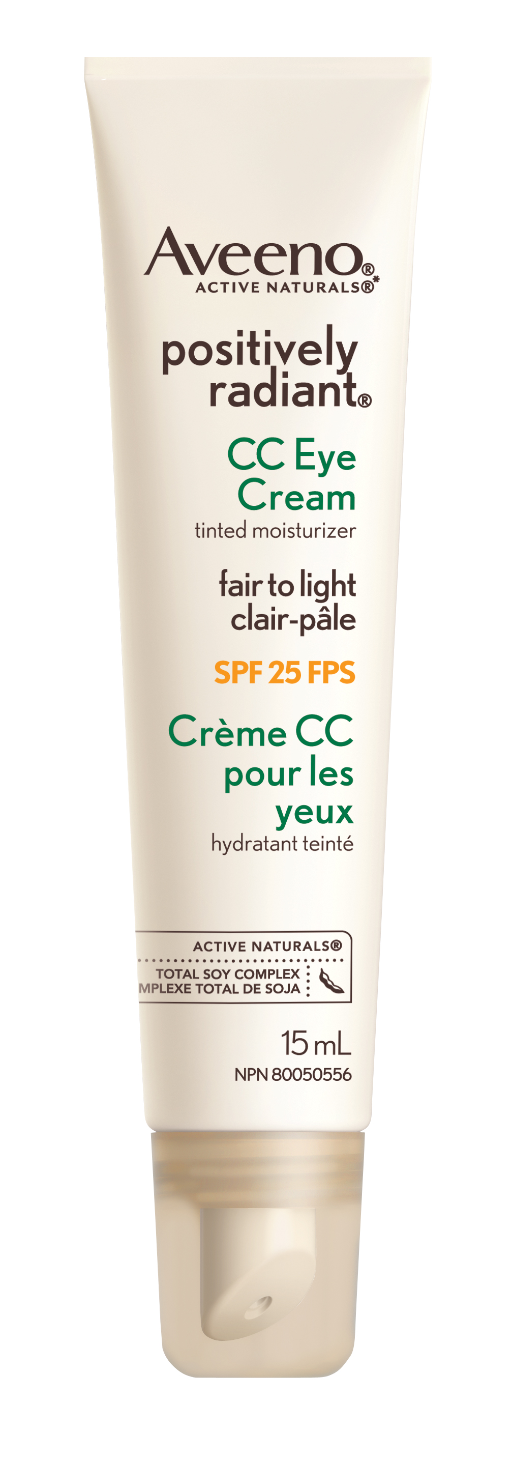 AVEENO_Positively Radiant_Creme CC pour les yeux_Clair pale