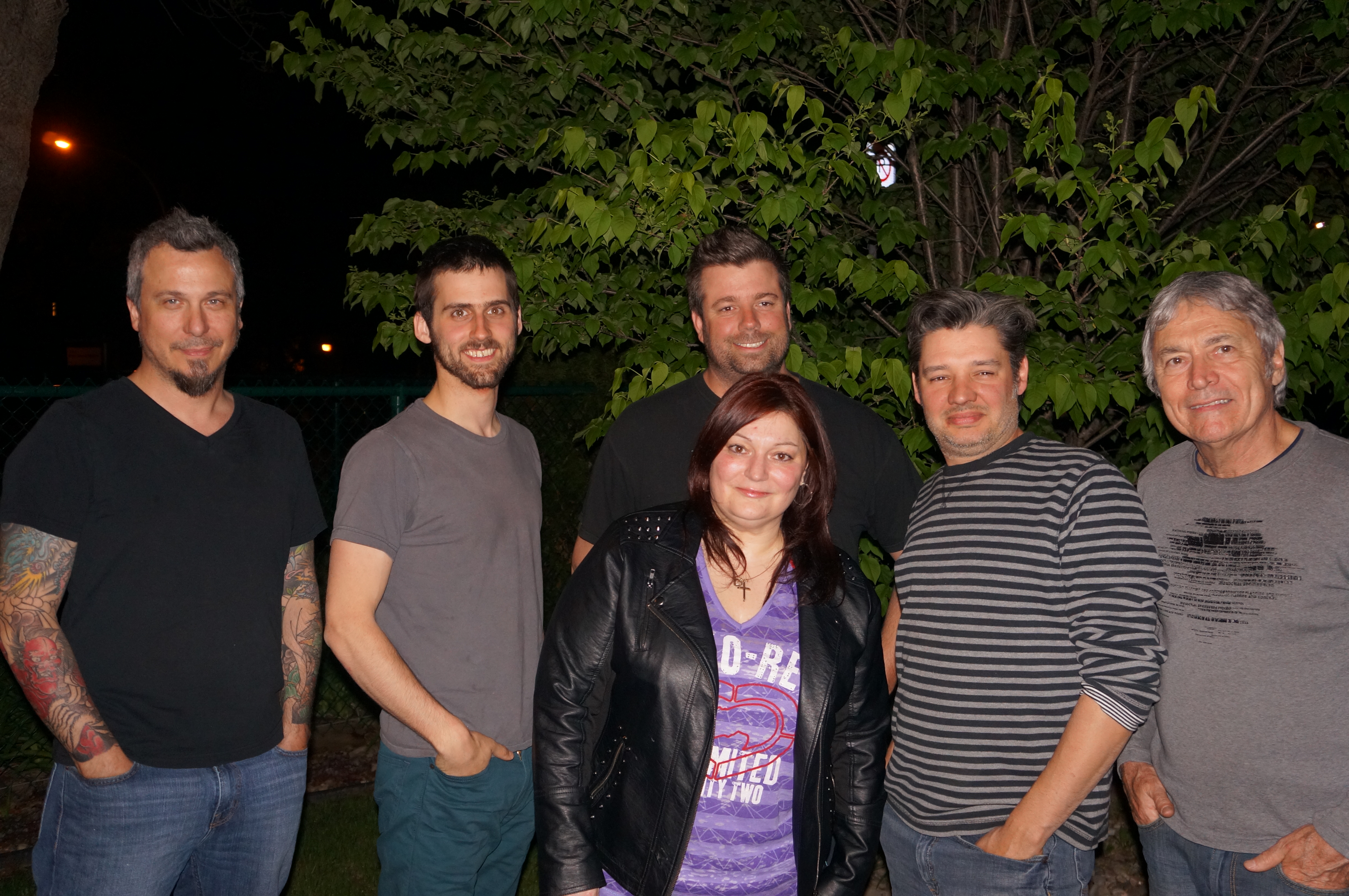 Compos&eacute; de Shatanna, Jean-Francis Gauvreau, Martin Courtois, S&eacute;bastien Boisvert, Jean-Pierre Fr&eacute;chette, &Eacute;tienne Dextraze-Monast, Blues Berry jam n&eacute; il y a 18 ans avec le premier FestiBlues, reprend les succ&egrave;s des grandes vedettes de blues. Photo: collaboration sp&eacute;ciale.