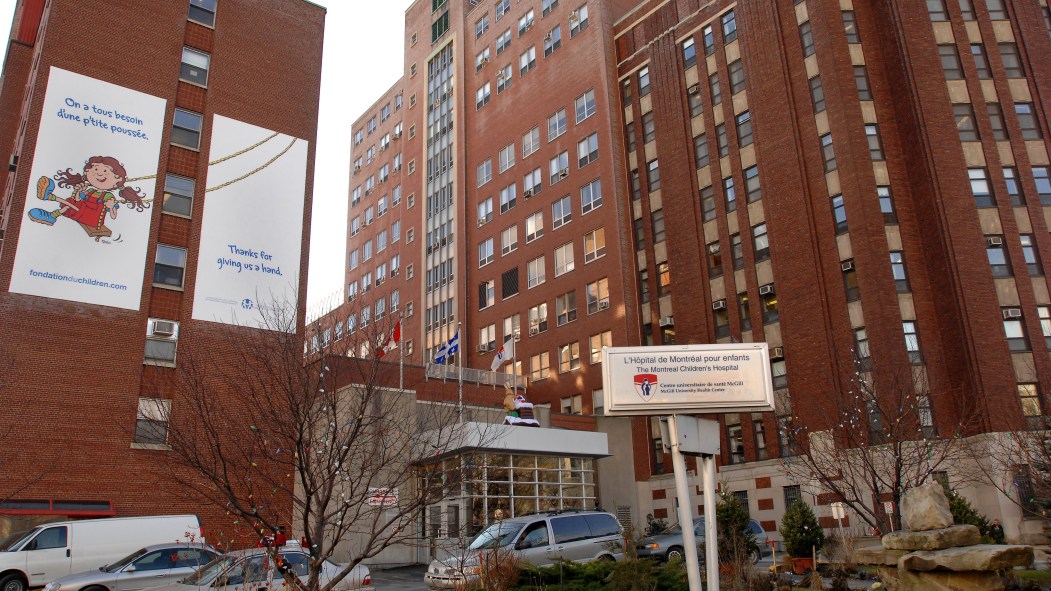 L'ancien Hôpital de Montréal pour enfants vendu prochainement