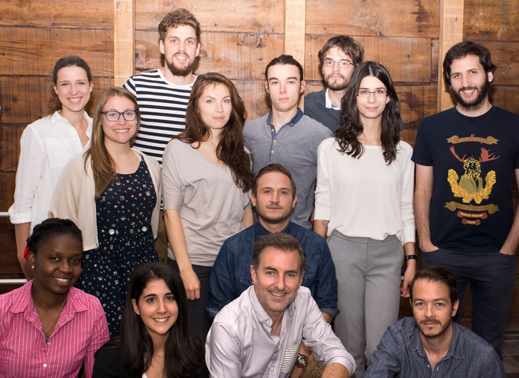 L'équipe de stagiaires du projet Branchons les PME de l'est de Montréal.