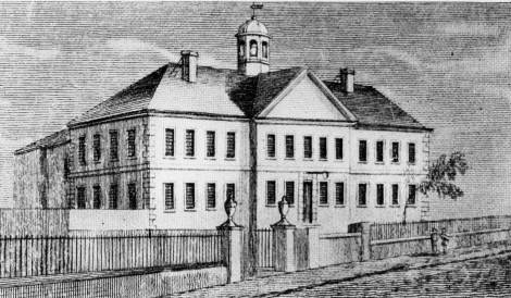 La prison de la place Vauquelin vers 1808