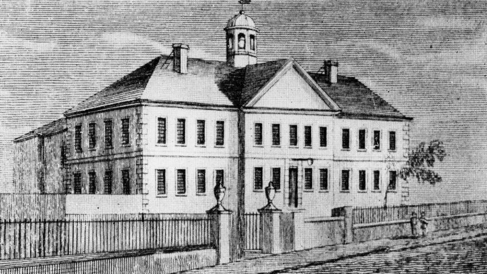 La prison de la place Vauquelin vers 1808