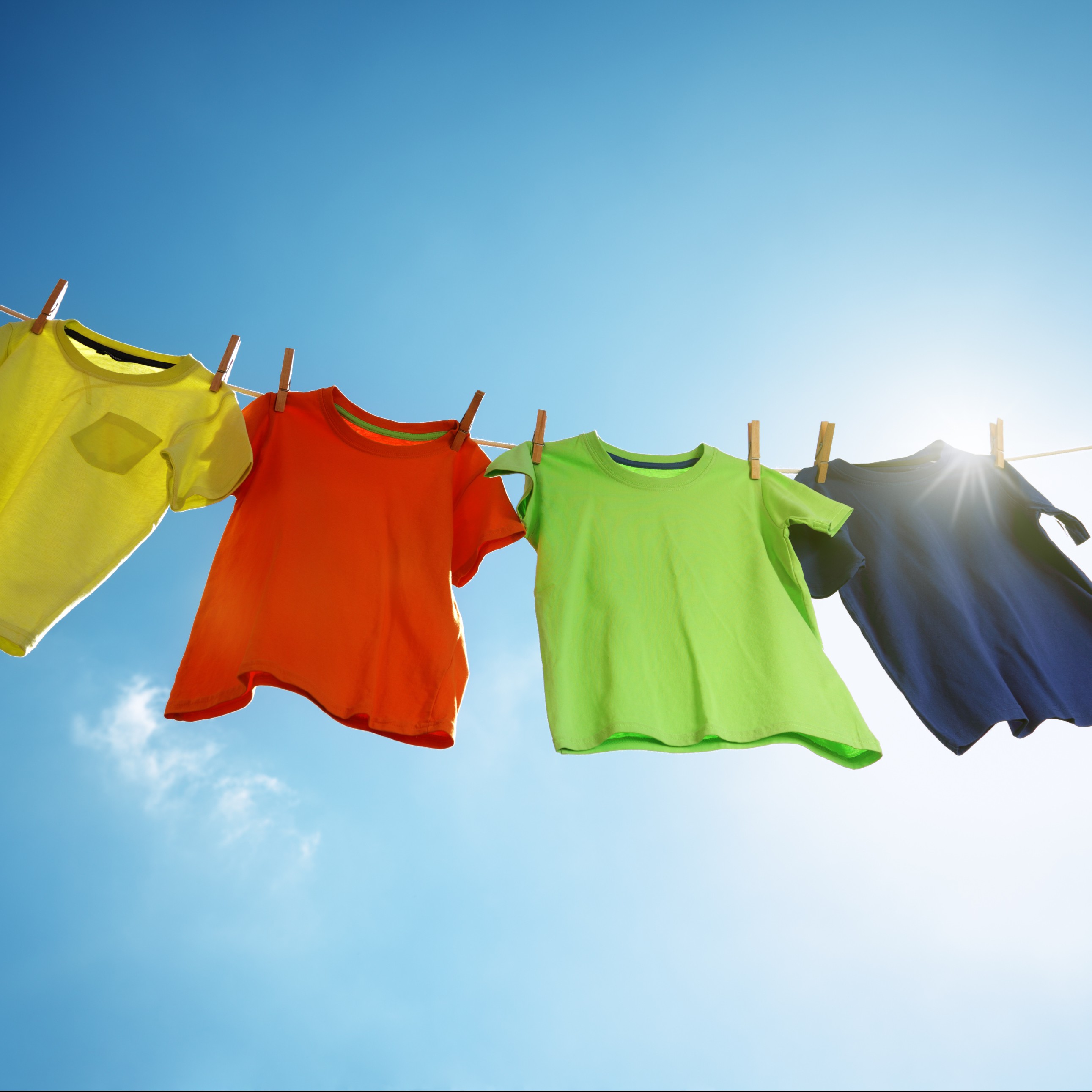 vêtements corde &agrave; linge