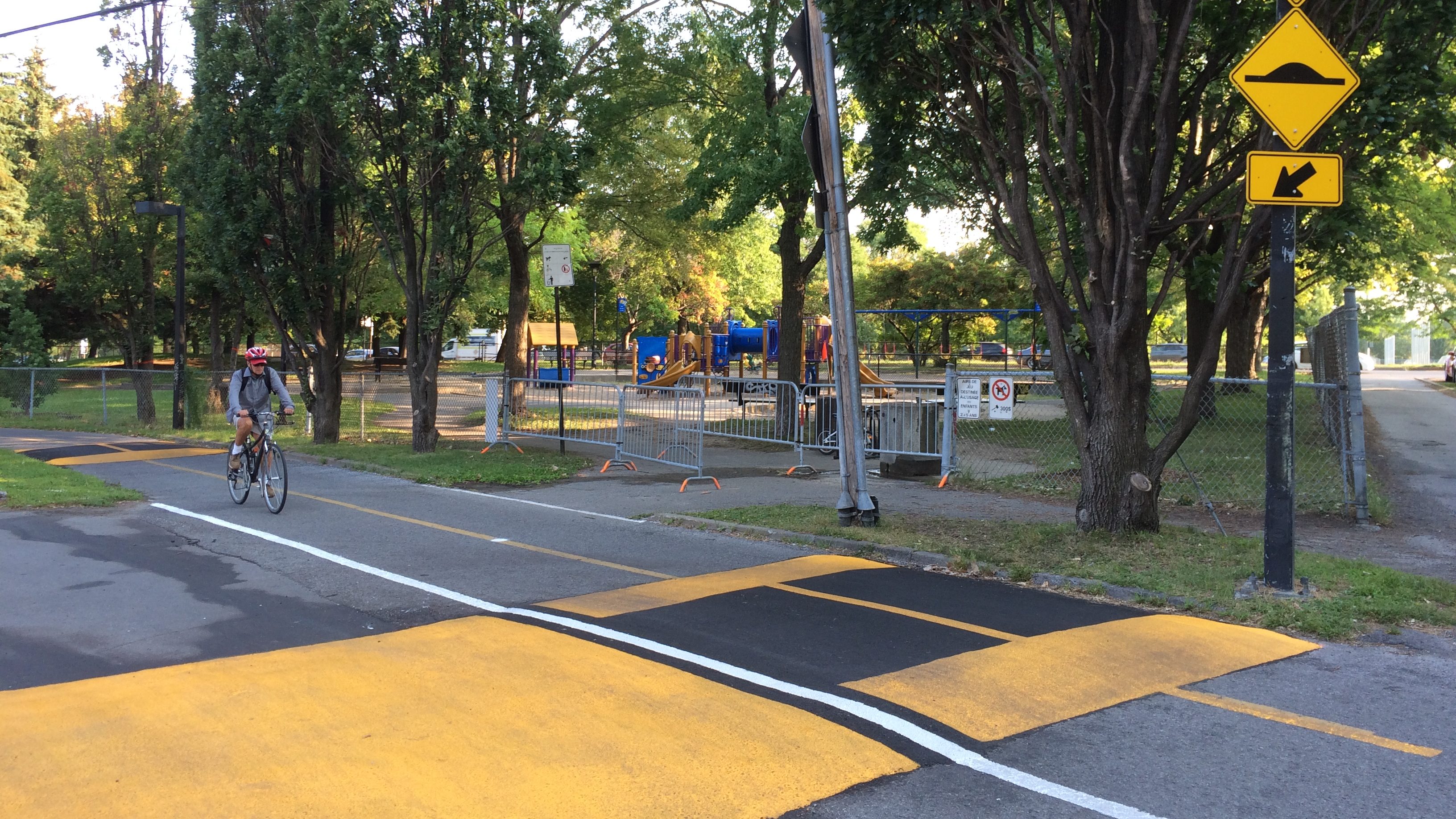 Une vingtaine de dos-d’âne seront installés à Lachine.