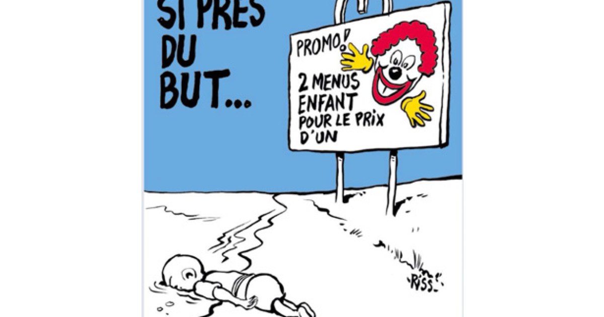 Des Caricatures De Charlie Hebdo Montrant Aylan Kurdi Suscitent De Vives Reactions
