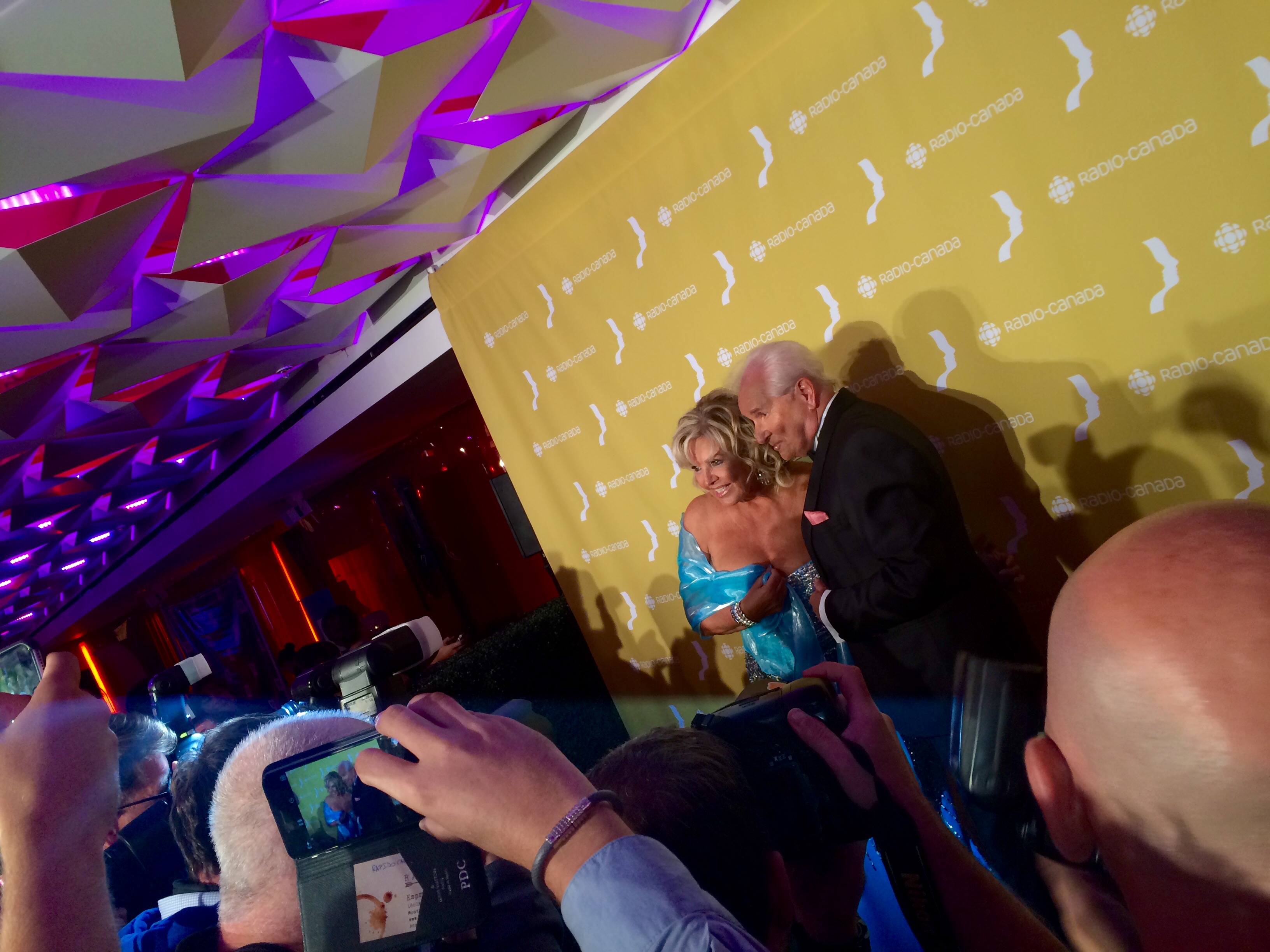 Michèle Richard et Serge Laprade