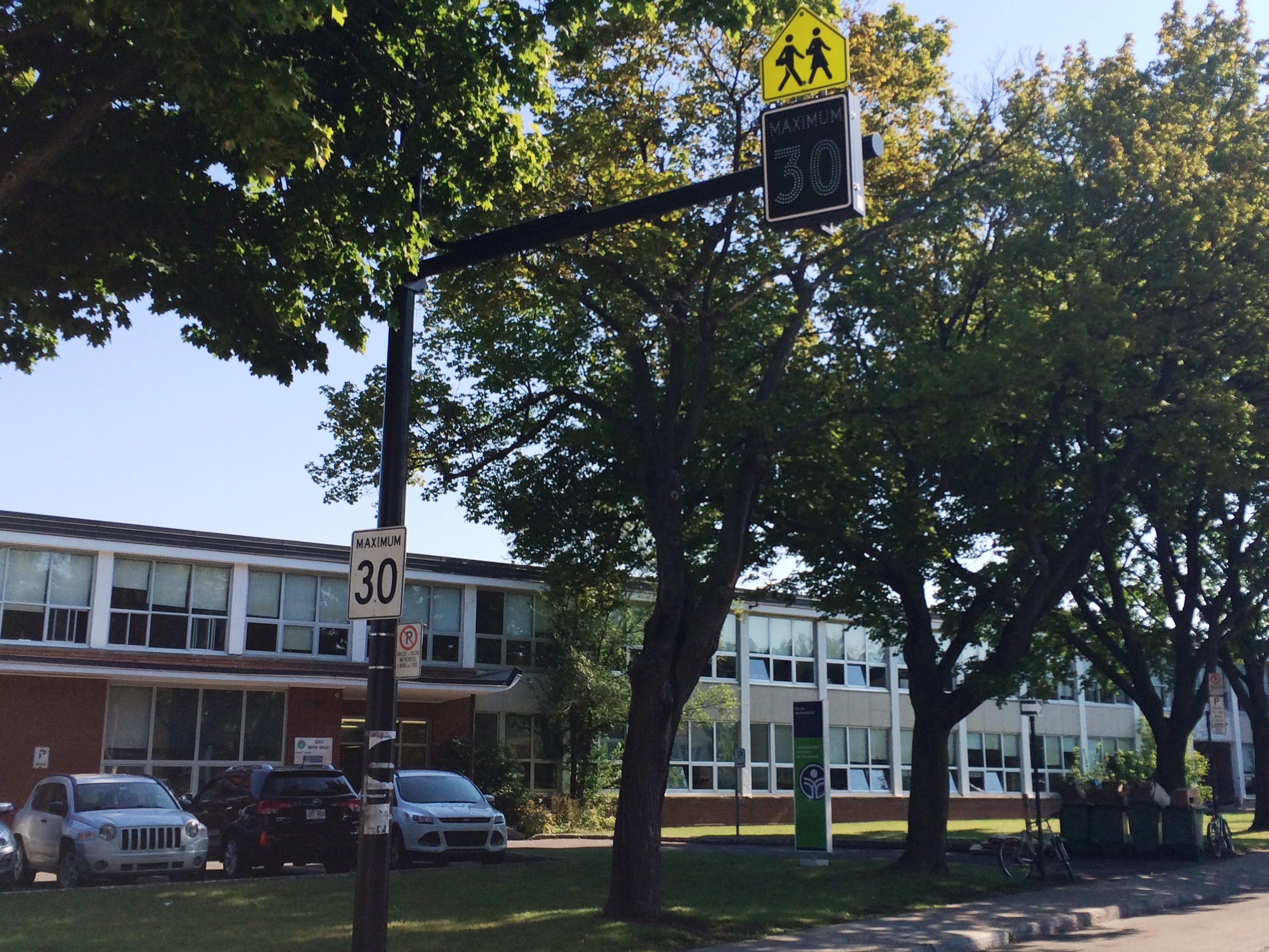 &eacute;cole Marie Rollet 30 km h rosemont