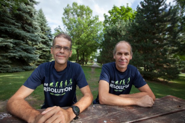 Deux frères vont courir le marathon de Montréal en mémoire de leur père décédé suite à une maladie de reins. Il ramasse aussi des fond pour la recherche de l'hôpital Maisonneuve-Rosemont.