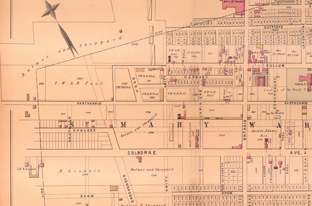 ACTU - carte de 1878 Site web