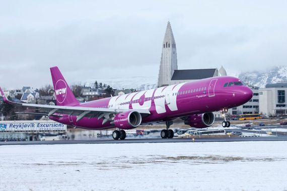 wow air vol avion rachat Islande