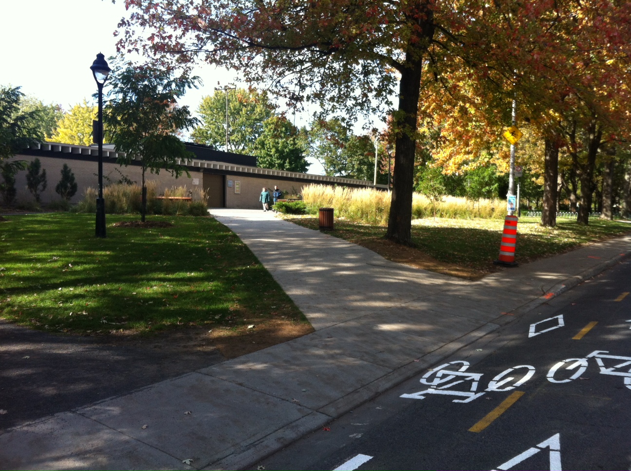 Piste cyclable Br&eacute;beuf