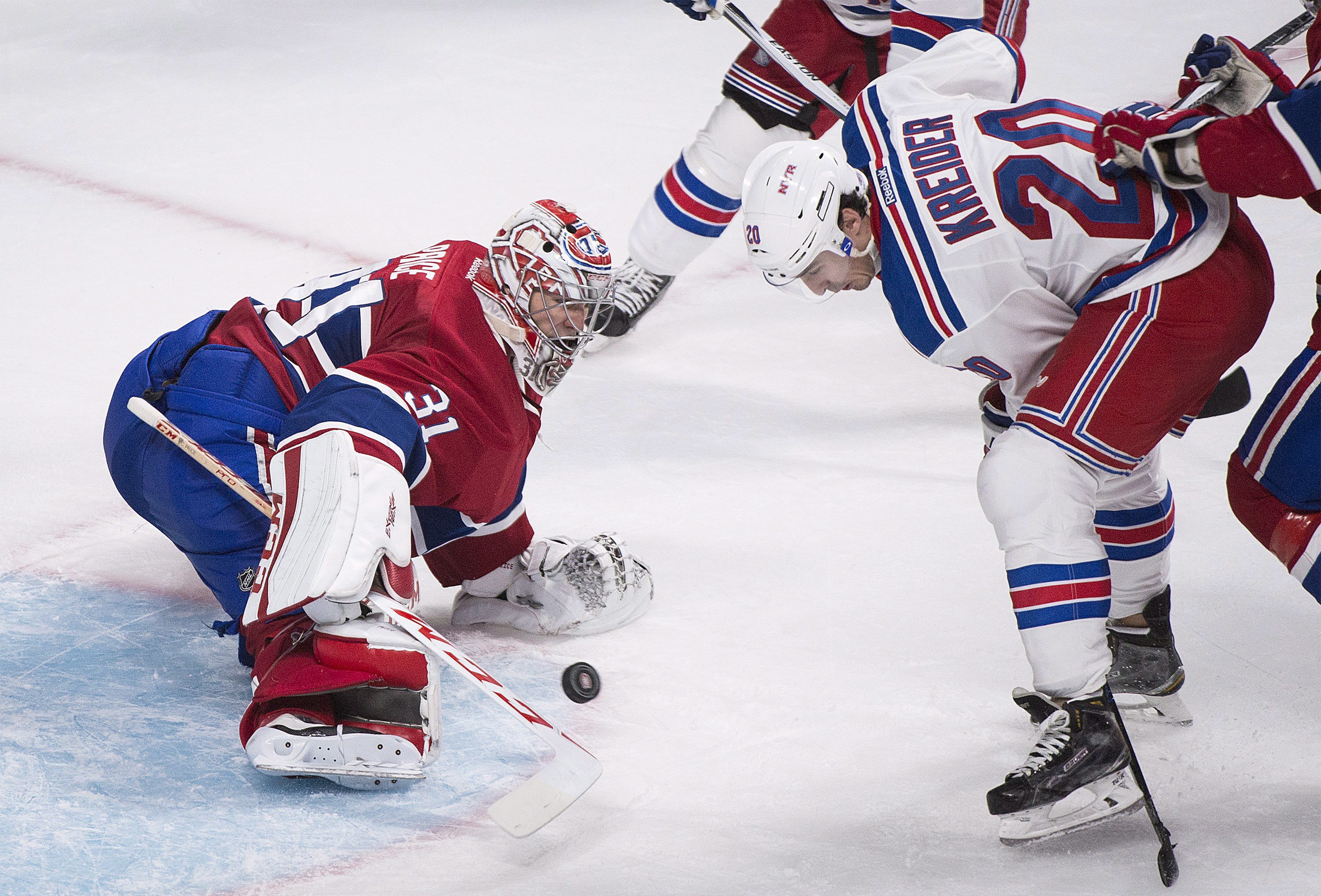 Chris Kreider, Carey Price