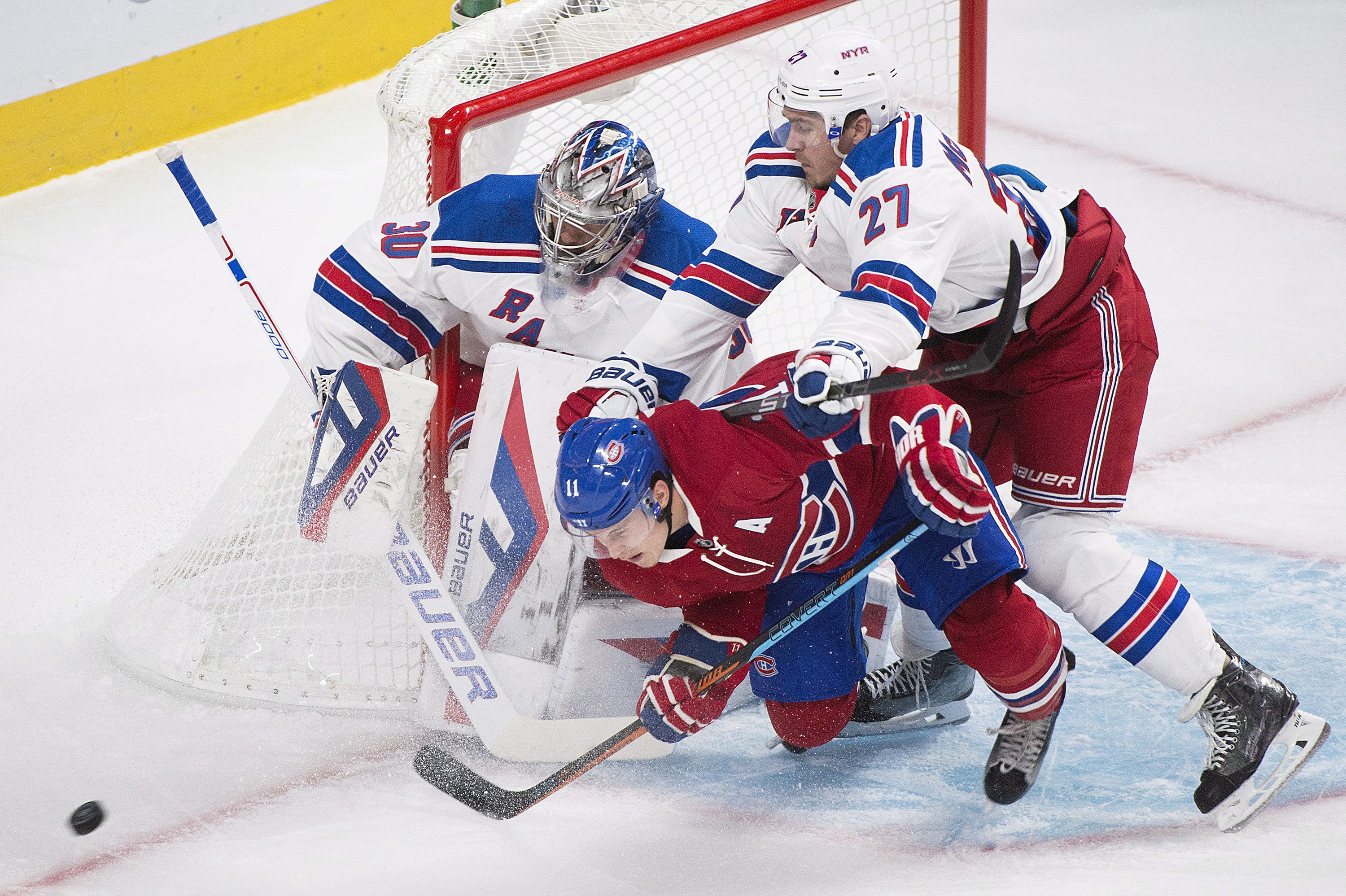 Brendan Gallagher, Henrik Lundqvist, Ryan McDonagh,