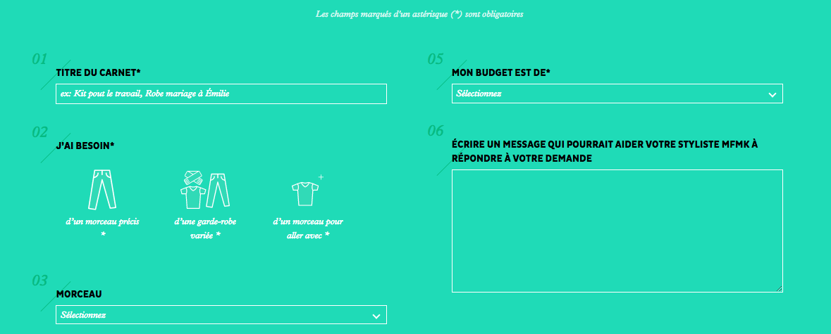carnets personnalisés