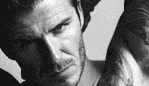 David Beckham gif anim&eacute;