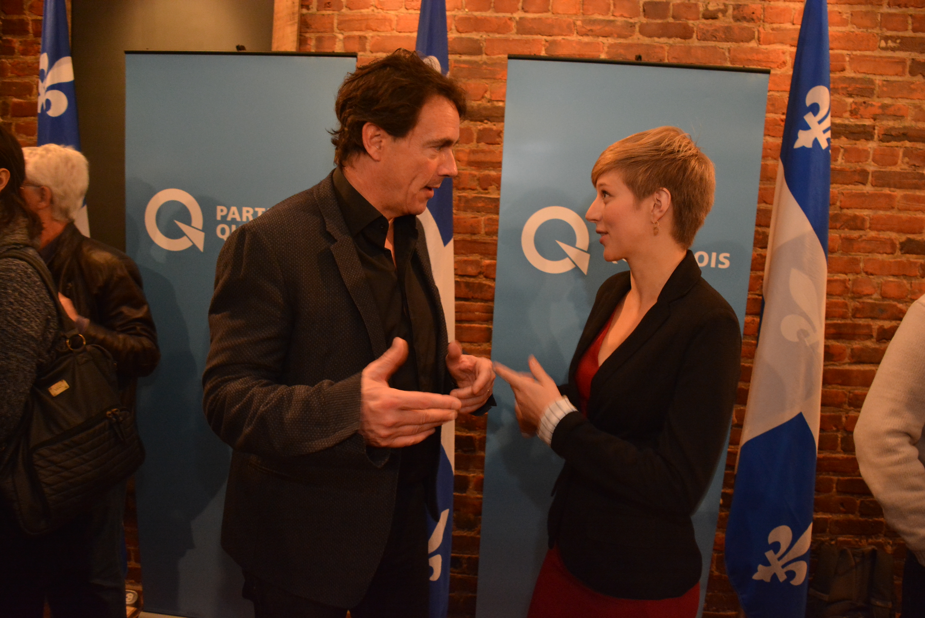 Pierre Karl Péladeau et Gabrielle Lemieux