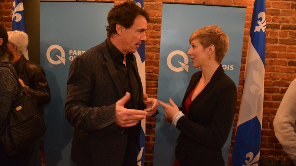 Pierre Karl Péladeau et Gabrielle Lemieux