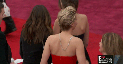 GIF Jennifer Lawrence oscars