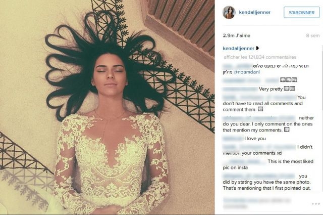 Tendances beauté 2015 kendall jenner cheveux