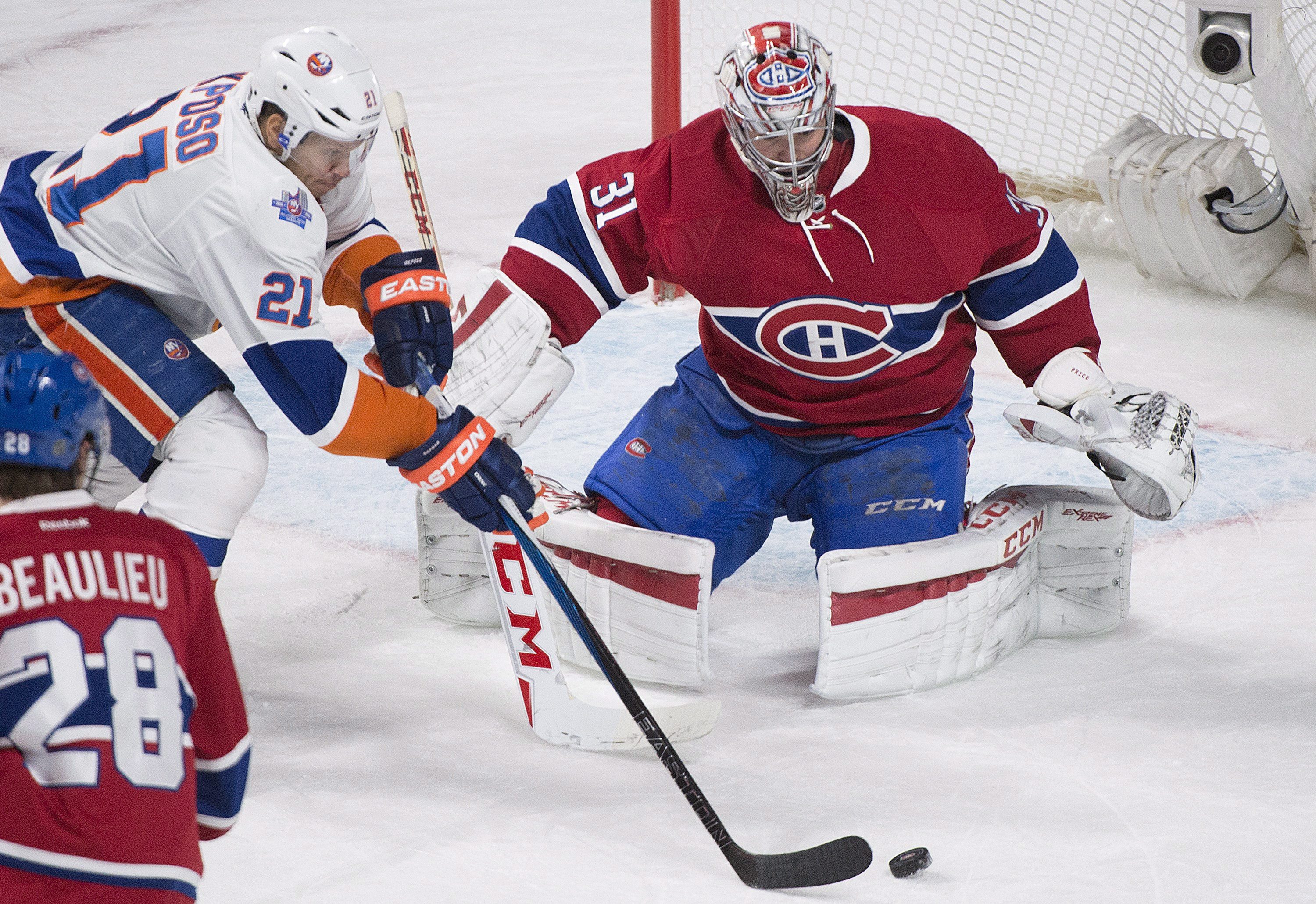 Kyle Okposo, Carey Price,