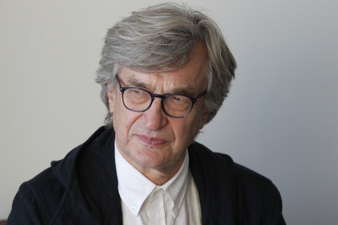 LISBON, PORTUGAL - NOVEMBER 6: German Director Wim Wenders during his Press conference for the Lisbon and Estoril Film Festival 2015 on November 6, 2015 in Lisbon, Portugal. (Photo by Carlos Rodrigues/Getty Images)