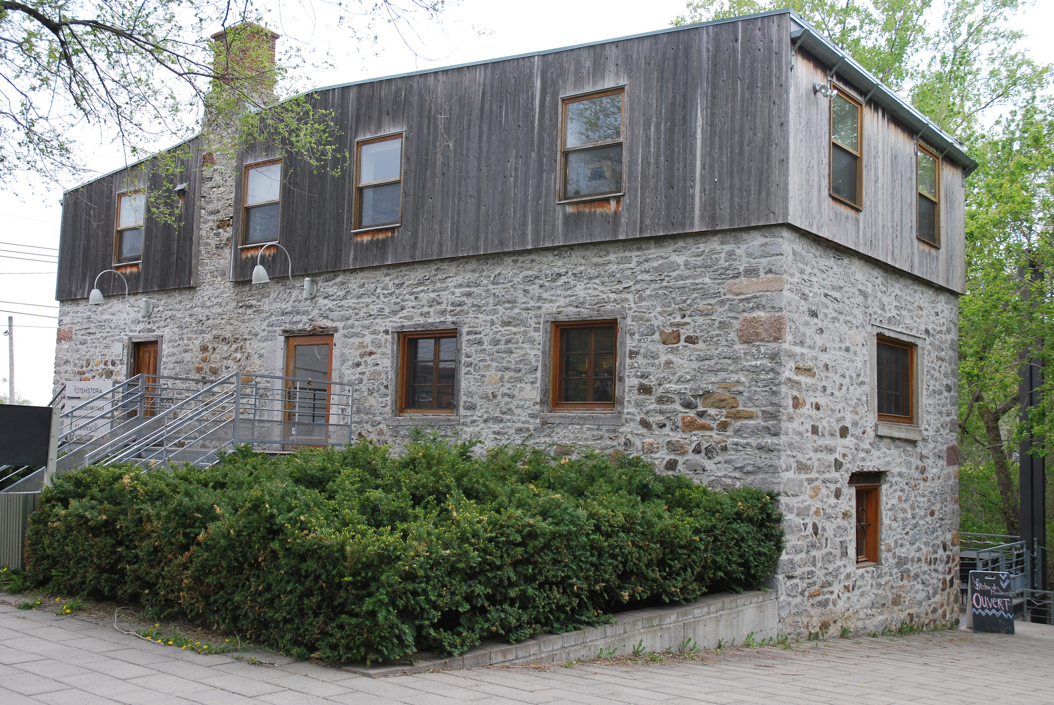 Maison du Meunier sur le site des Moulins dans le parc-nature de l'&Icirc;le-de-la-Visitation. Photo: Archives/TC Media