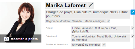 Marika Laforest Linkedin