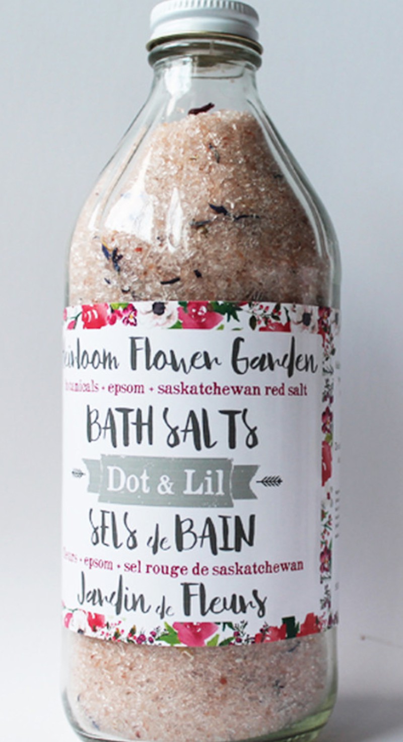 Trouvailles sels de bain