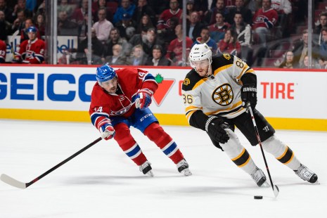 Boston Bruins v Montreal Canadiens