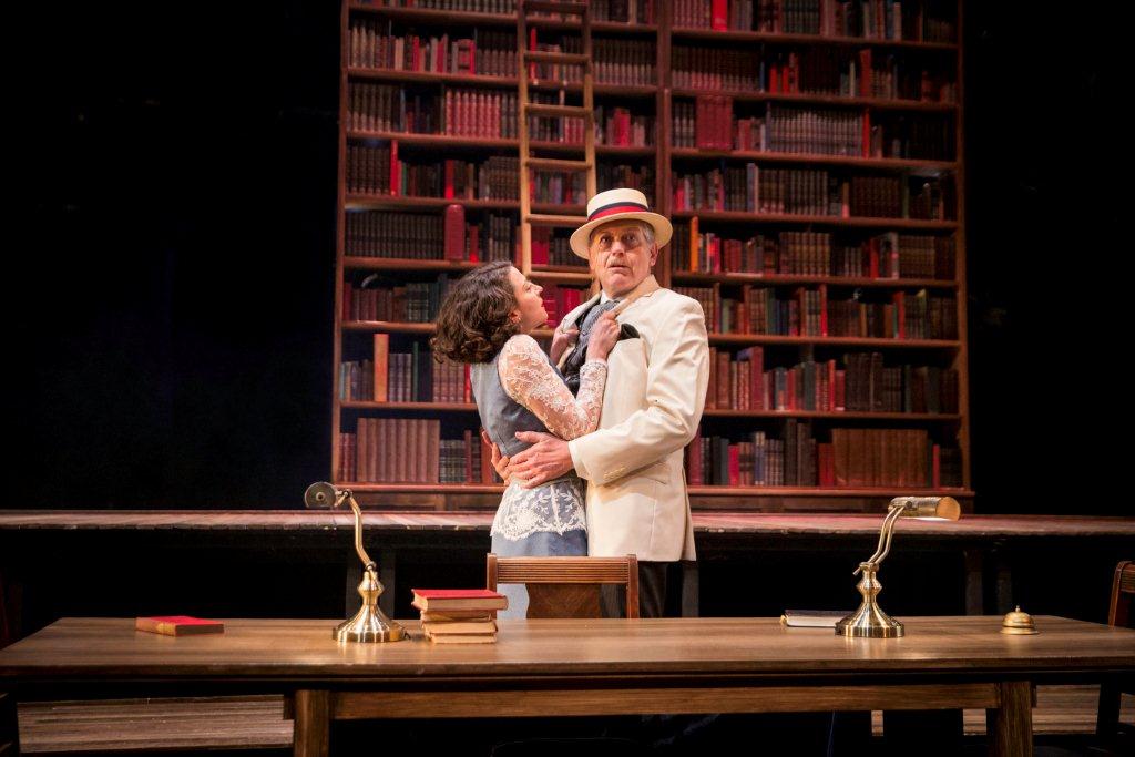 Travesties - Chala Hunter (Cecily) Greg Ellwand (Henry Carr) - Photo Antoine Saito