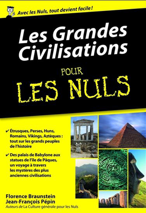 VACANCES LIVRE grandes civilisations pour les nuls_c100