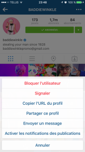 instagram notifications