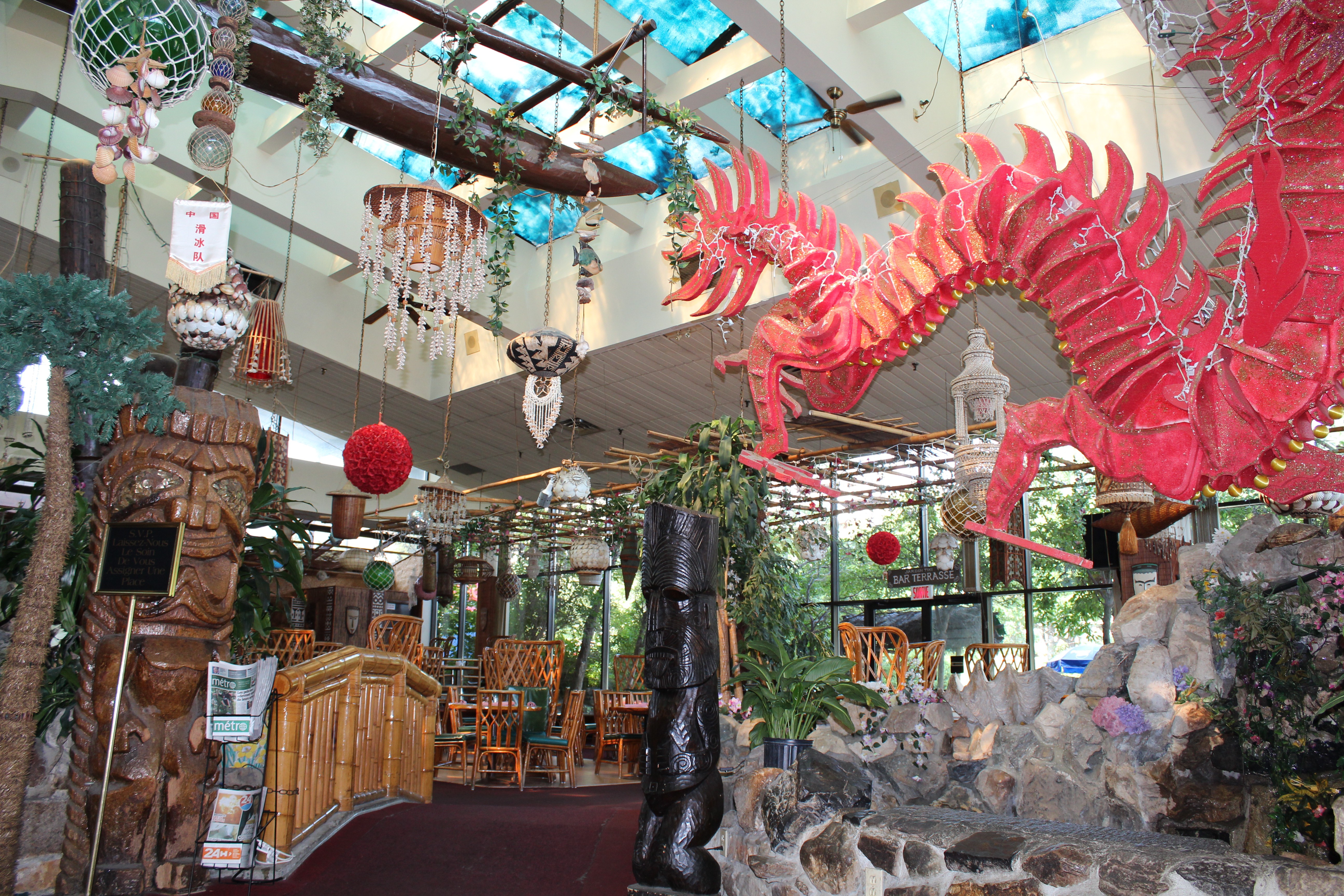 jardin tiki