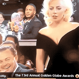 Leonardo DiCaprio Lady Gaga